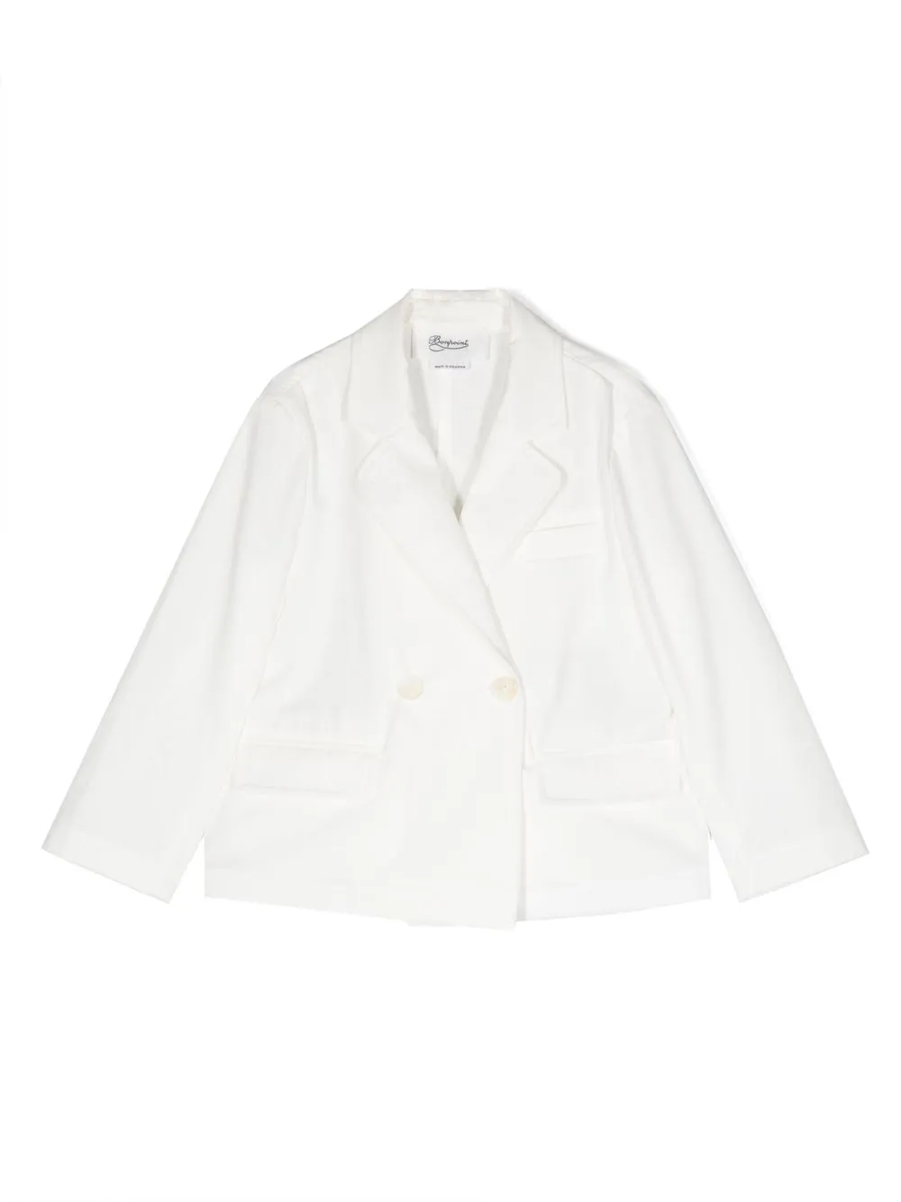 

Bonpoint blazer con doble botonadura - Blanco