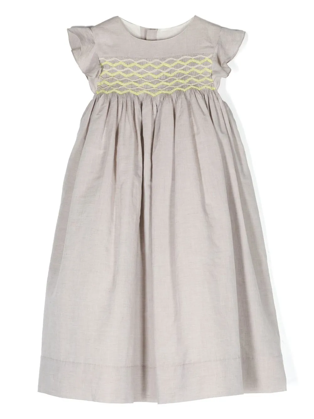 

Bonpoint Colombine linen-cotton sundress - Neutrals