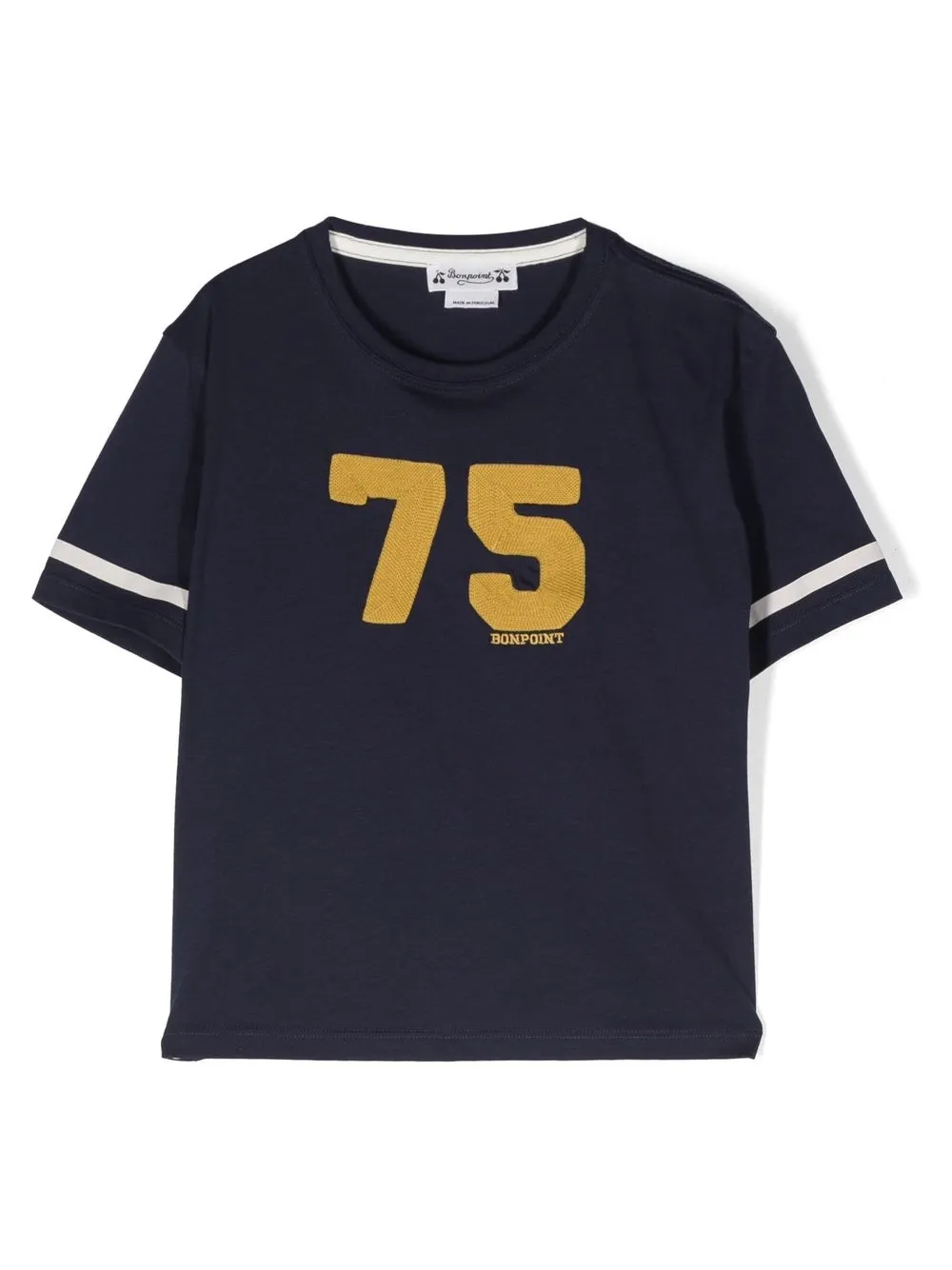 

Bonpoint Alto number print T-shirt - Blue