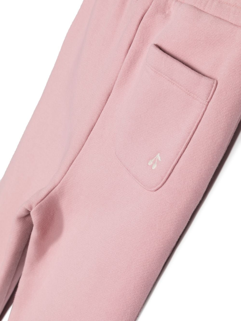 Shop Bonpoint Birdy Cotton Track Pants In Pink