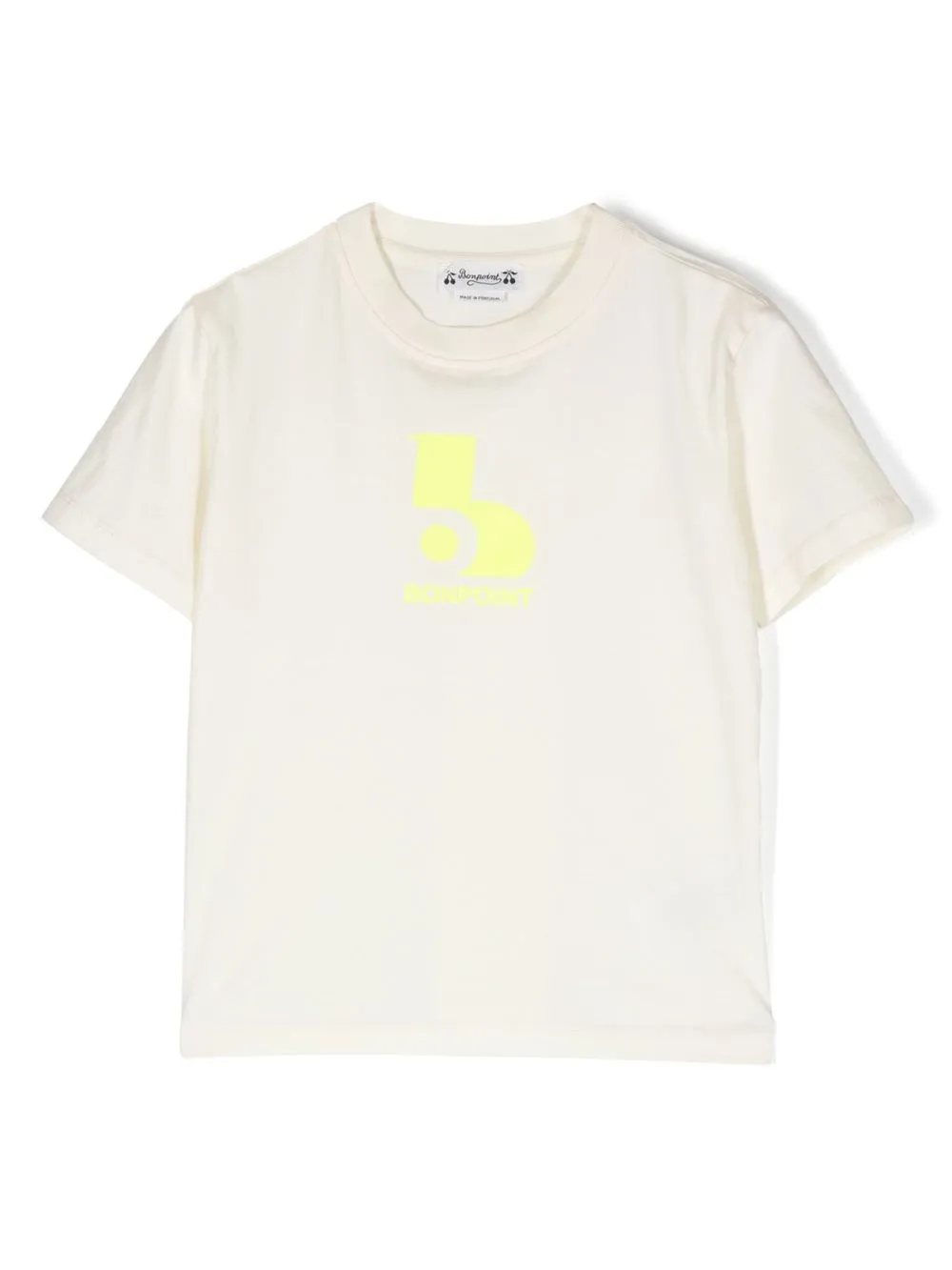 

Bonpoint logo print short-sleeve T-shirt - White