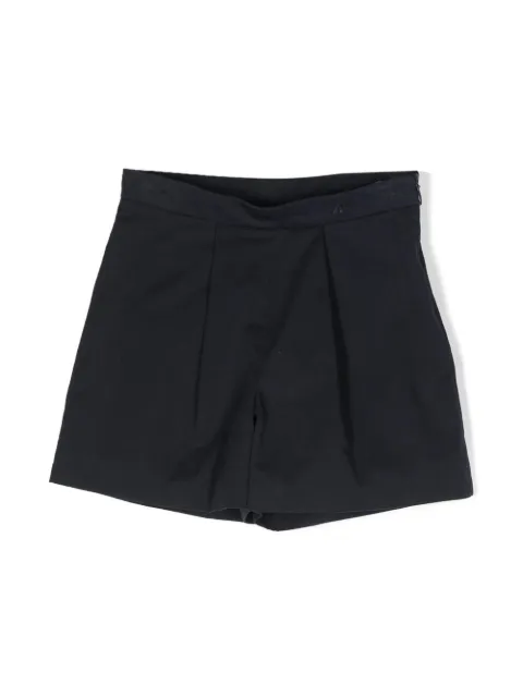 Bonpoint pleat-detailing cotton shorts