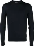 TOM FORD fine-knit wool jumper - Blue
