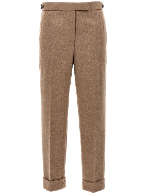 Pantalon slim à coupe courte - Thom Browne - Modalova