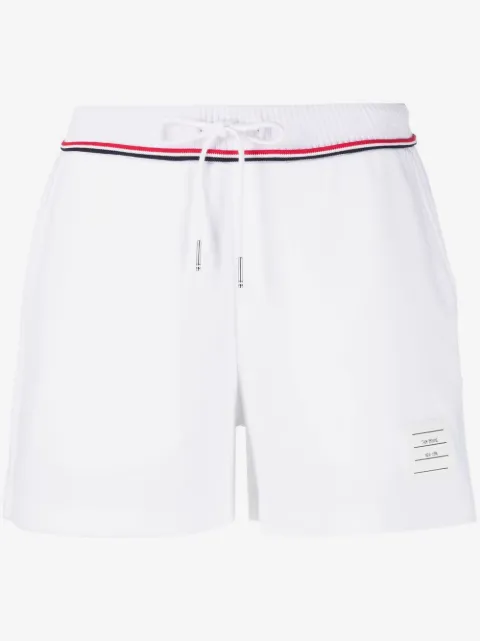 Thom Browne Shorts mit Logo-Patch