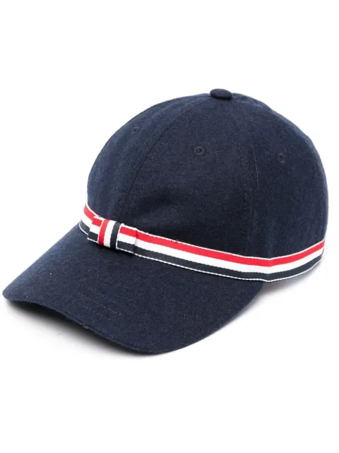 Thom Browne 4-Bar bow baseball cap