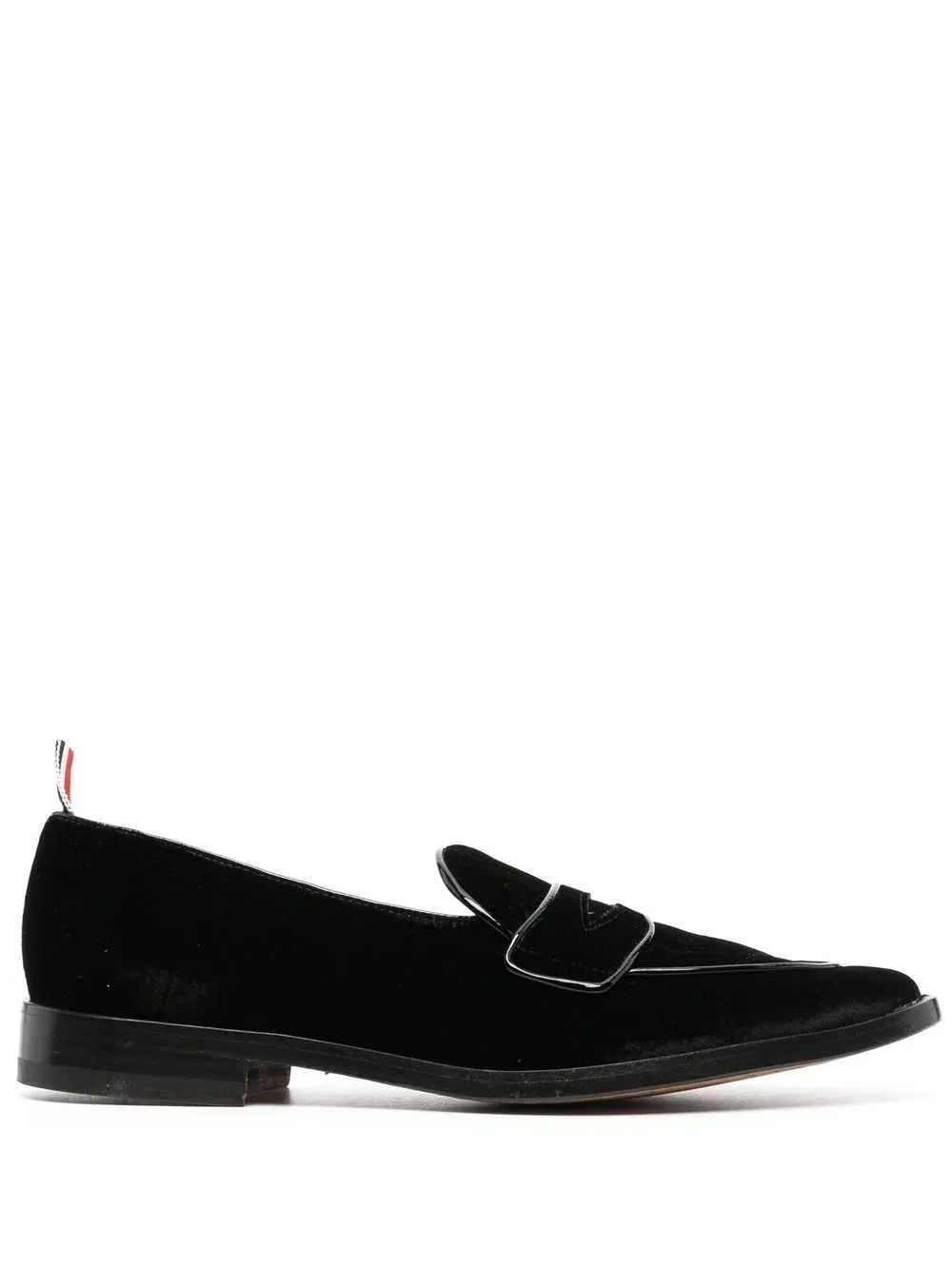 Thom Browne Varsity penny loafers - Black