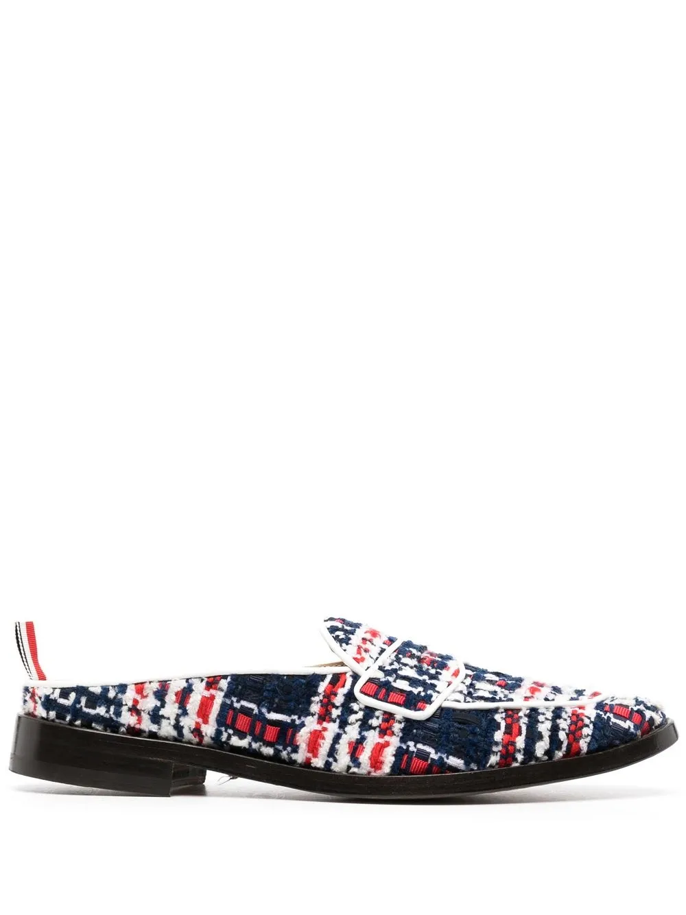 Tweed shop gucci loafers