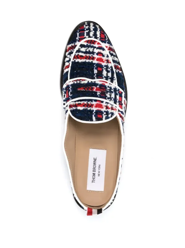 Tweed discount gucci loafers