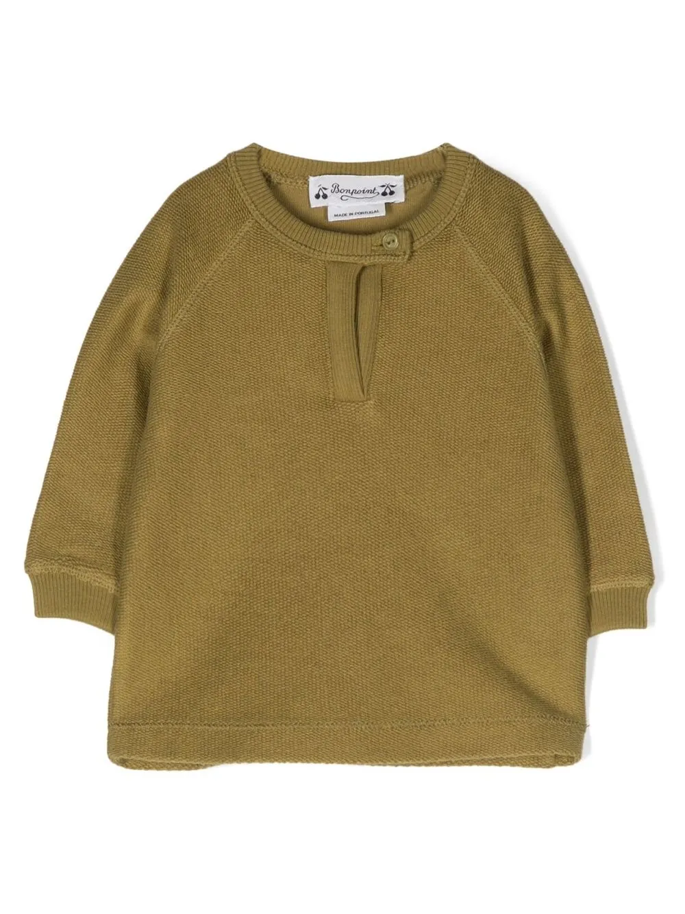 

Bonpoint Bartoli raglan-sleeved sweatshirt - Green