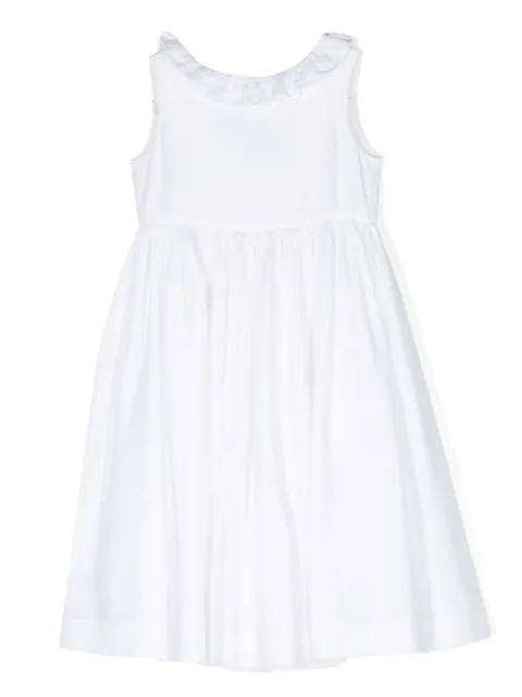 Bonpoint Cheryl frill-trim sleeveless dress