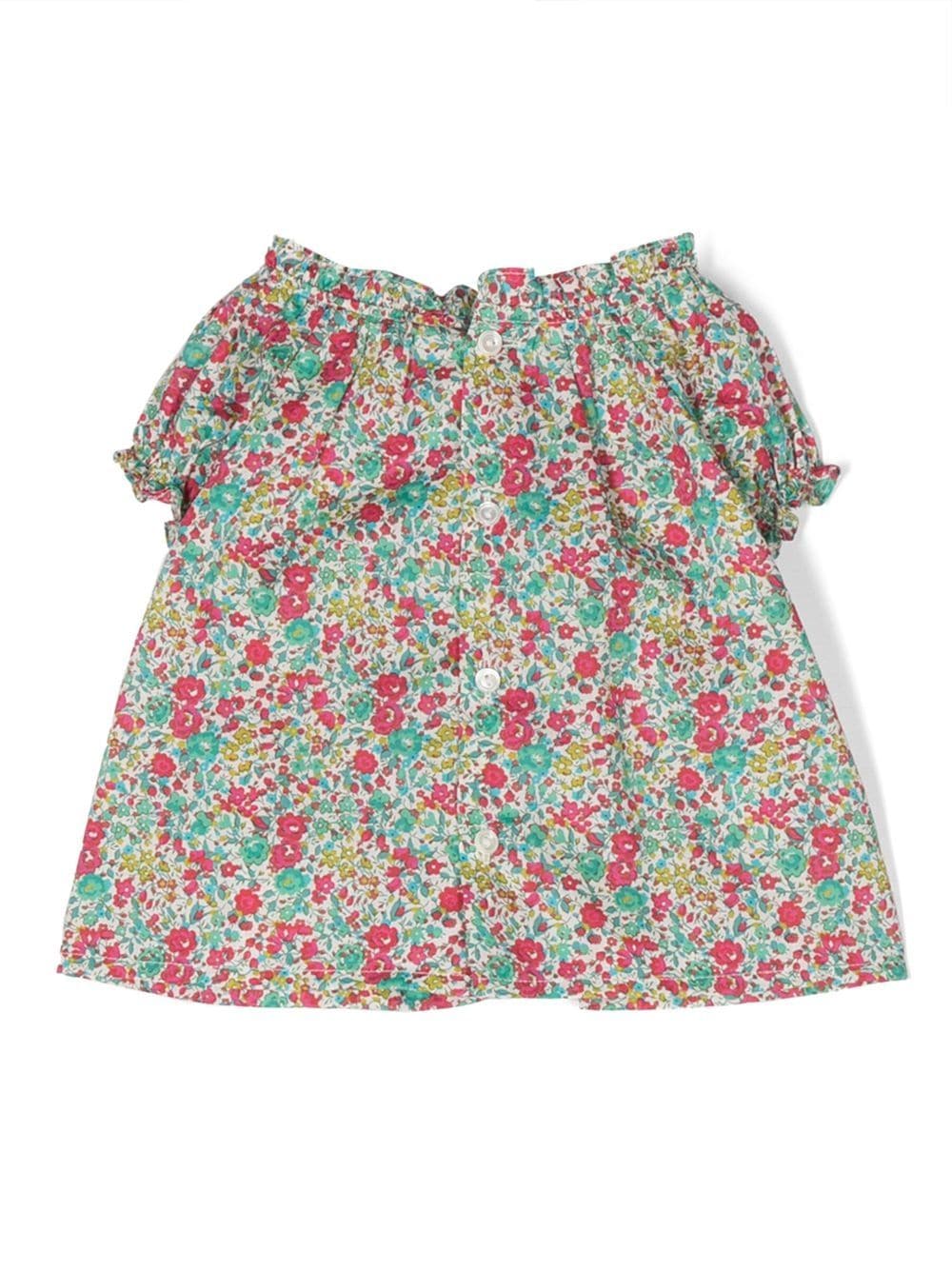 Image 2 of Bonpoint Grace floral-print sundress