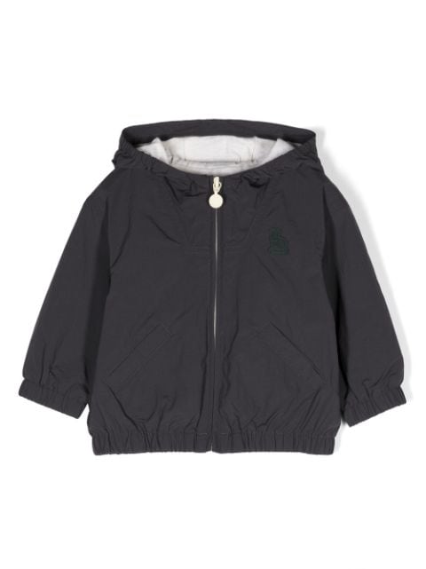 Bonpoint zip-up hooded jacket