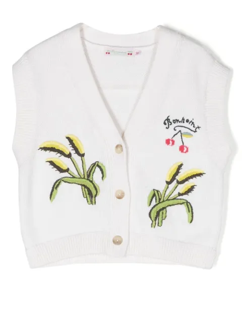Bonpoint débardeur à broderies