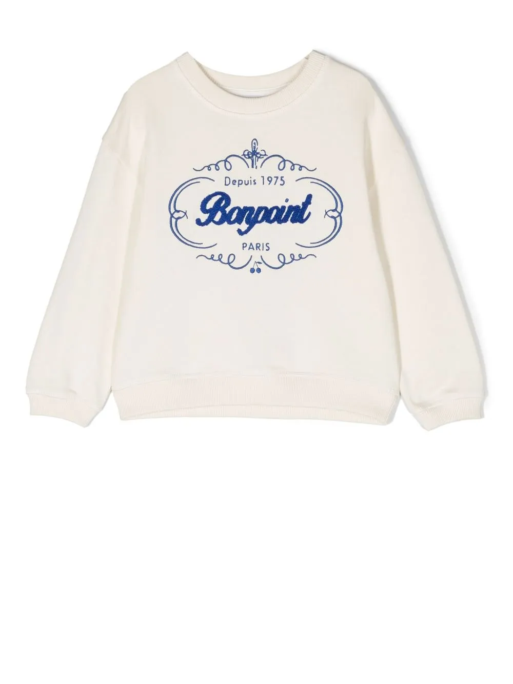 

Bonpoint sudadera con logo estampado - Neutro