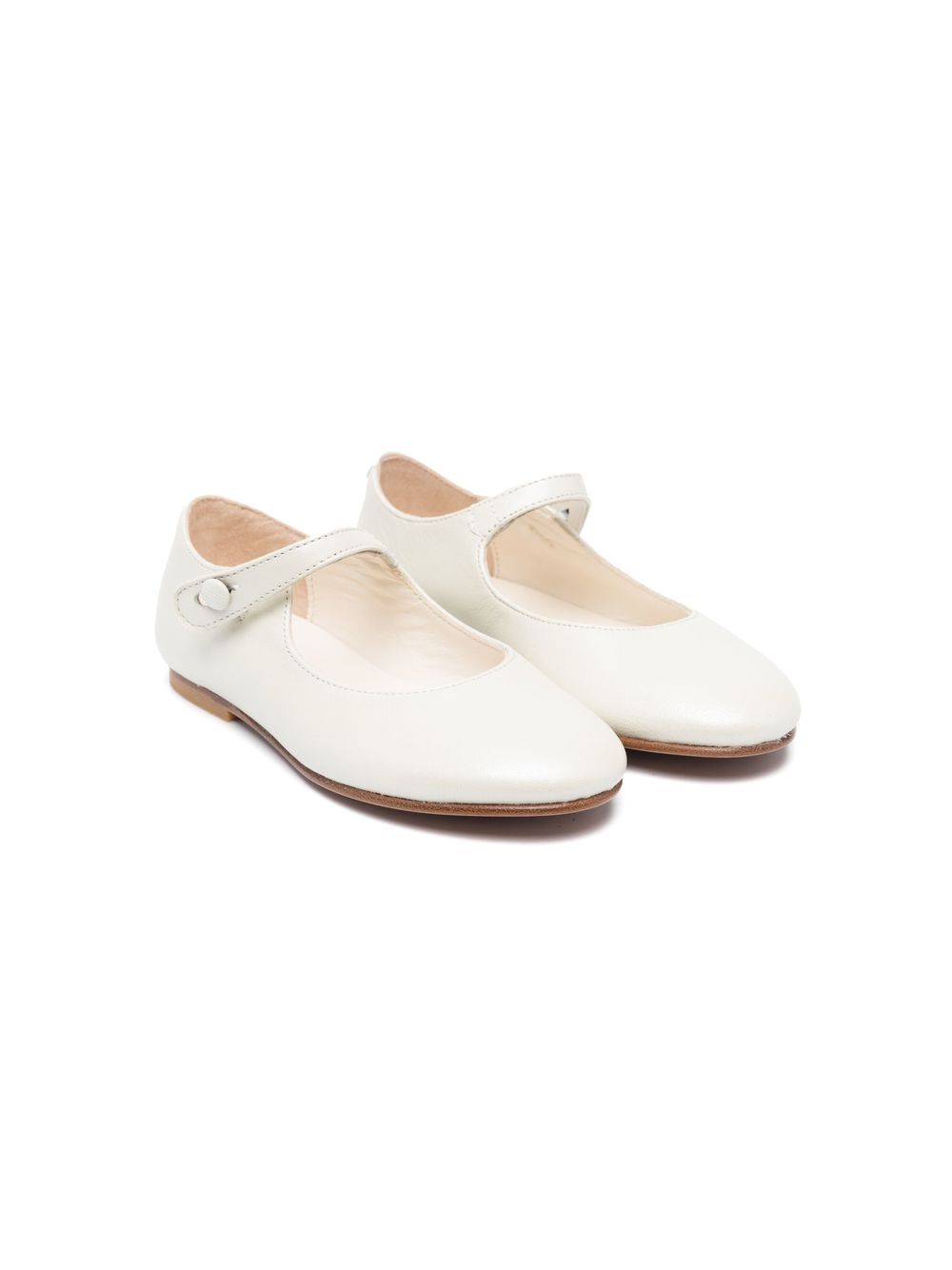 

Bonpoint Ella ballerina shoes - Neutrals