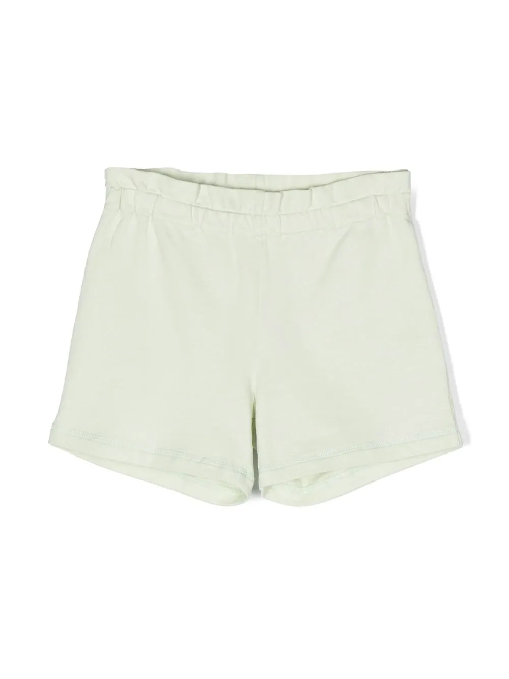 Bonpoint Kids' Elasticated-waist Jersey Shorts In Green