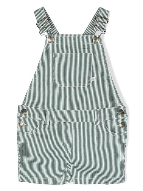 Bonpoint Saga striped dungarres