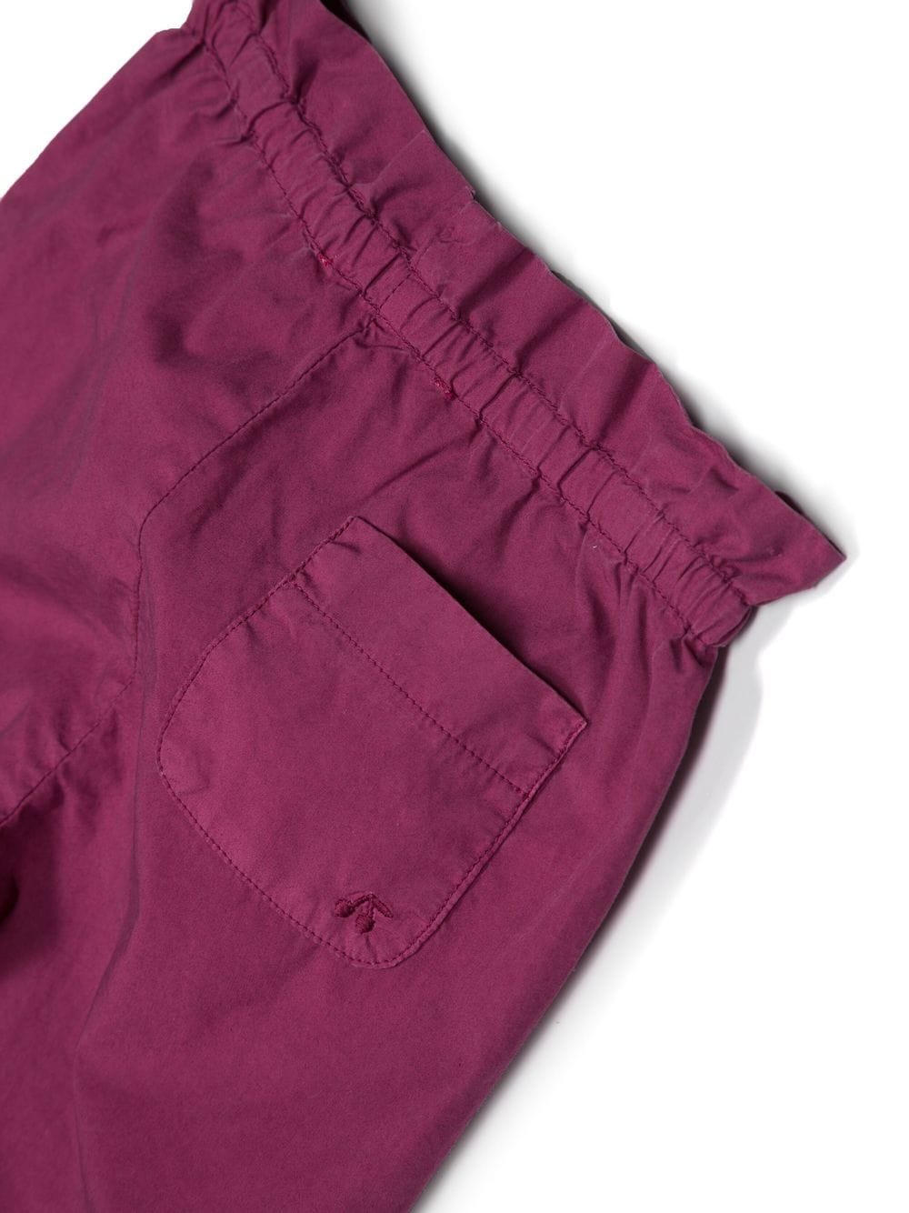 Shop Bonpoint Luciole Cotton Trousers In Purple