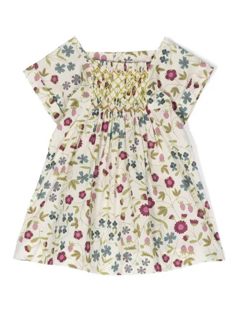 Bonpoint Pais floral-print smock dress