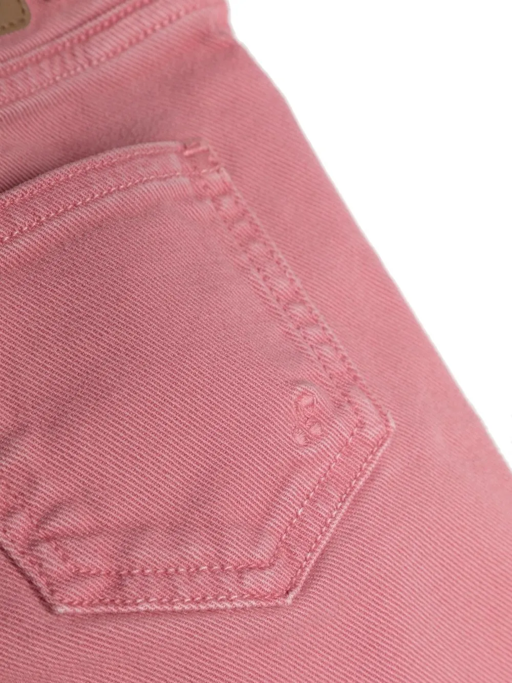 Bonpoint Washed Straight Leg Denim In Pink