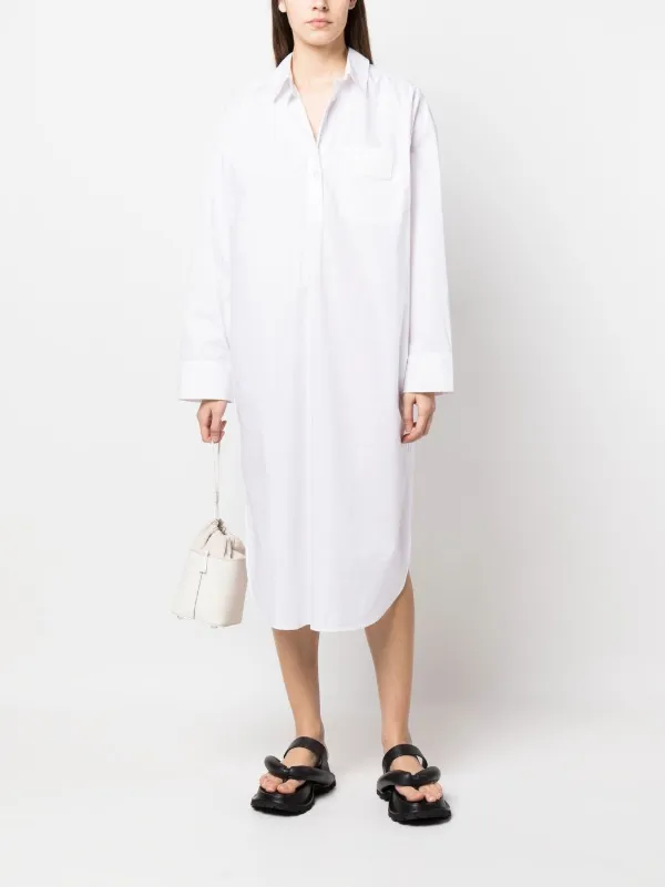 Organic cotton 2025 shirt dress