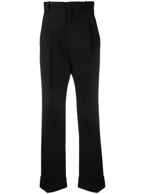 Gucci pantalones con tiro alto