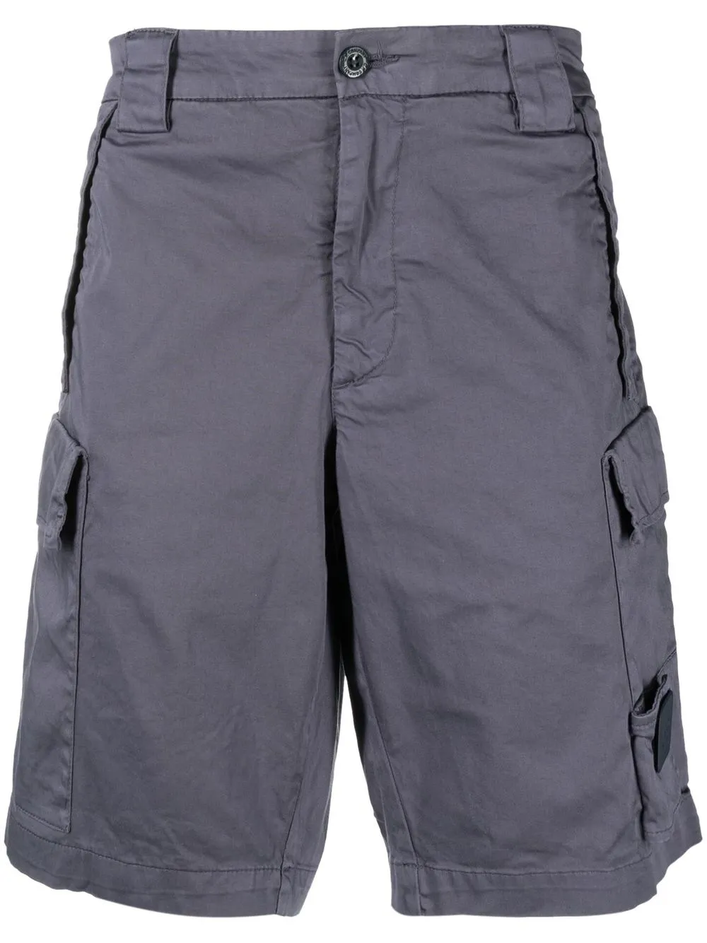 

C.P. Company patch-detail cargo shorts - Grey