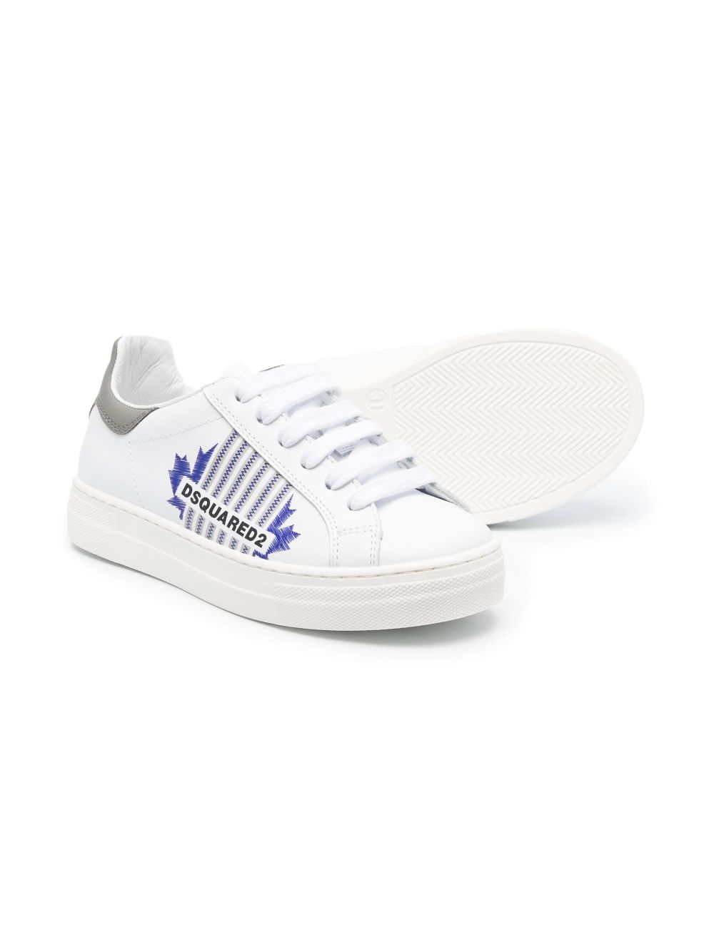 Dsquared2 Kids Sneakers met logoprint - Wit