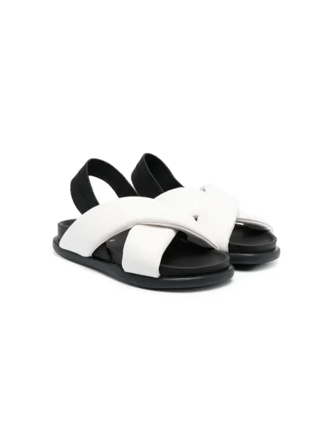 Marni Kids sandales à brides matelassées