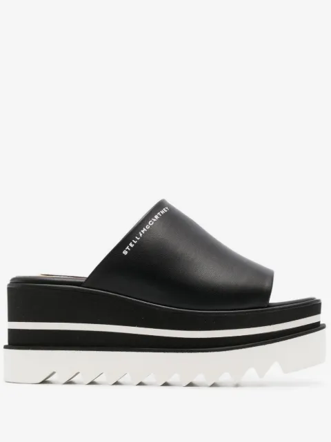 Stella McCartney platform-sole slip-on sandals