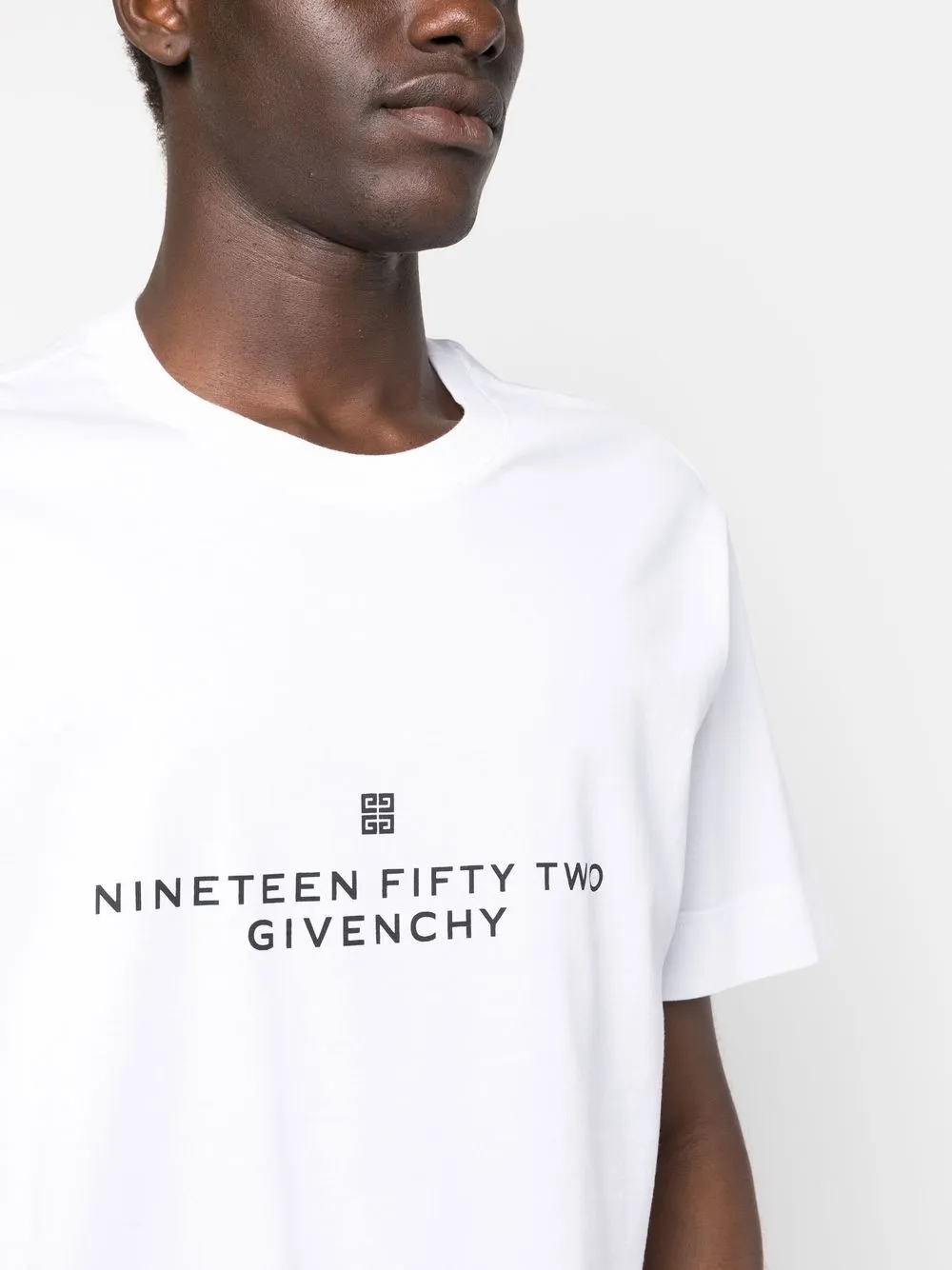 Givenchy T-shirt met tekst Wit