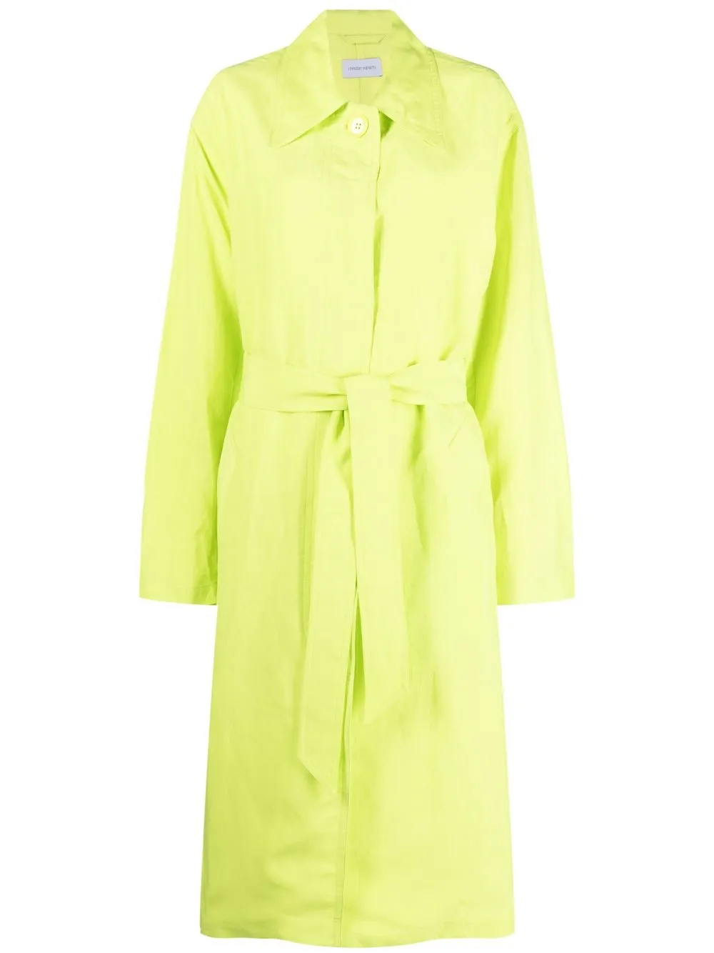 

Christian Wijnants Chanuka trench coat - Yellow