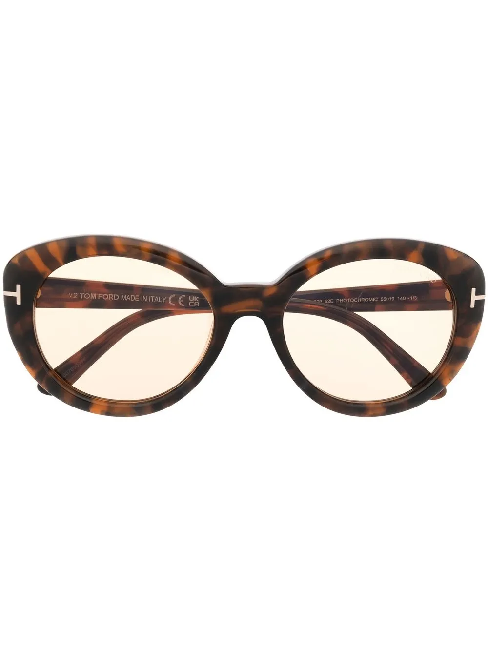 

TOM FORD Eyewear cat-eye frame sunglasses - Brown