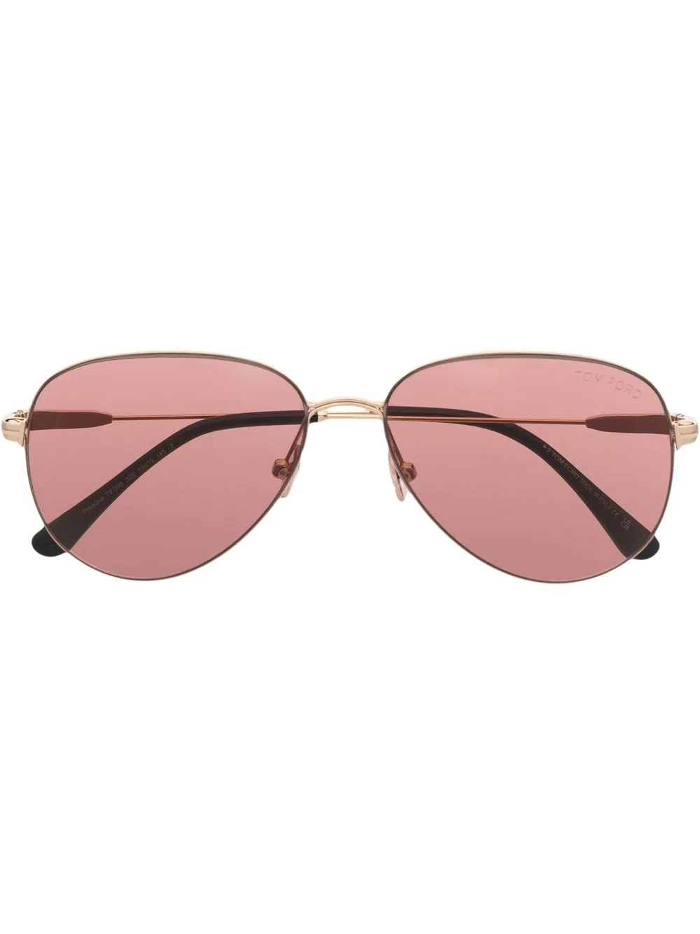 

TOM FORD Eyewear pilot frame sunglasses - Gold