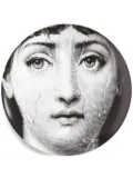 Fornasetti Variazioni n.243 wall plate - Black