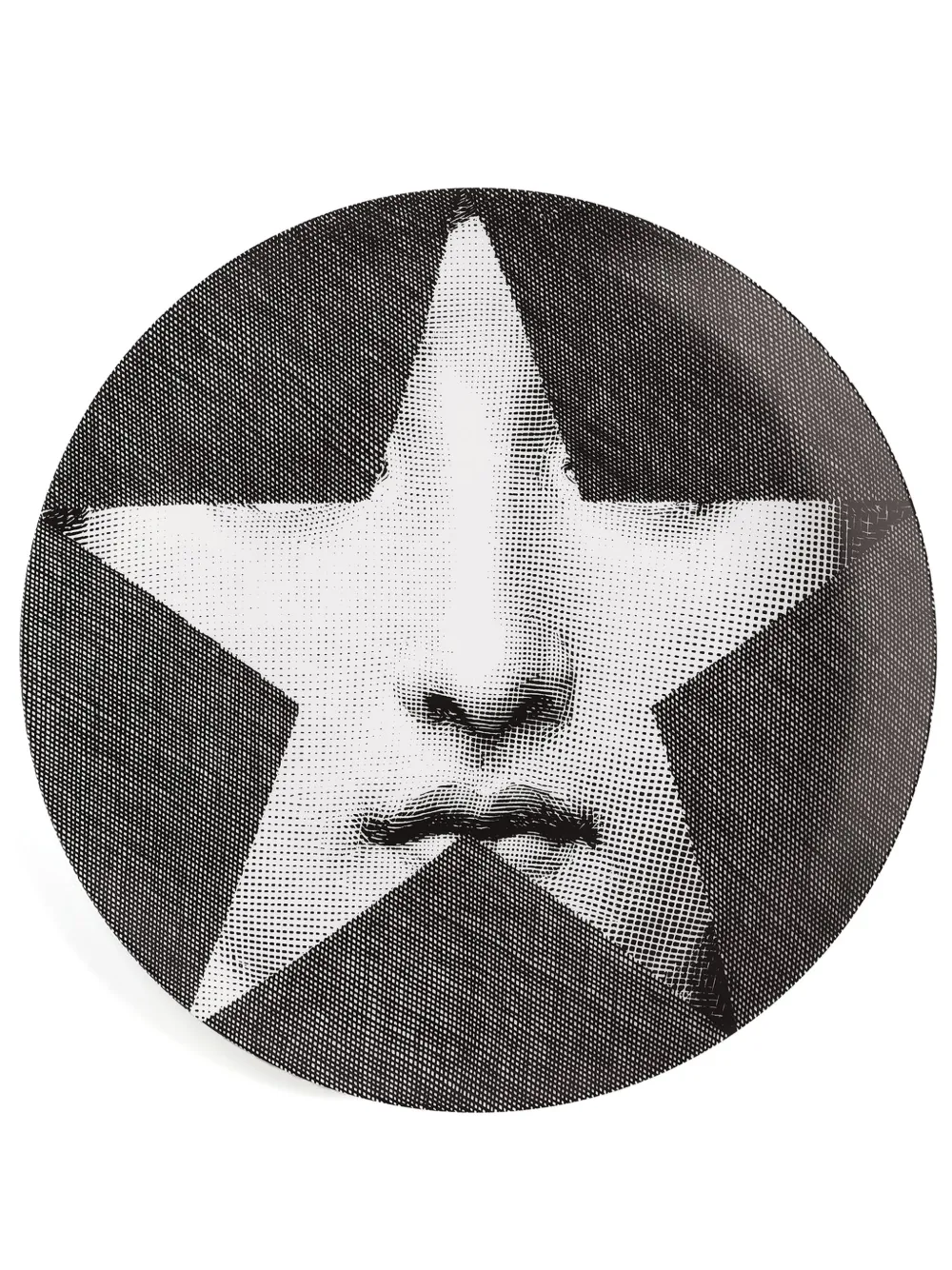 Fornasetti Variazioni n.277 Wandteller | Schwarz | Image 1