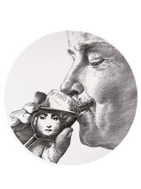Fornasetti plato de pared Variazioni n.256