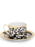 Fornasetti High Fidelity Stellato tea cup - Black