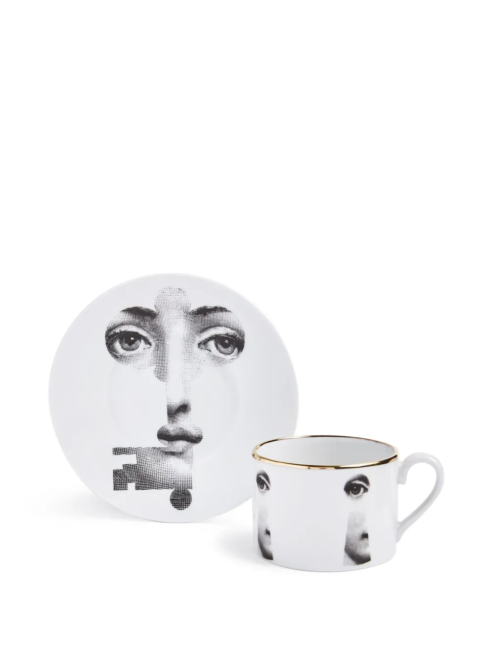 Fornasetti Tazza da tè Variazioni Serratura | Casa | Image 4