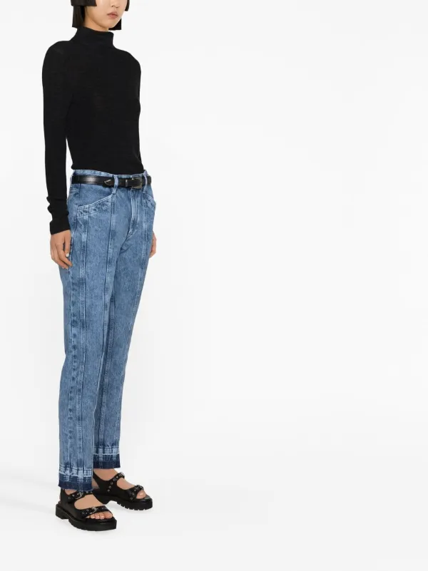 【送料&関税込】Marant Atoile Blue Cotton Sulanoa Jeans MARANT ÉTOILE Sulanoa Jeans | Blue | FARFETCH JO