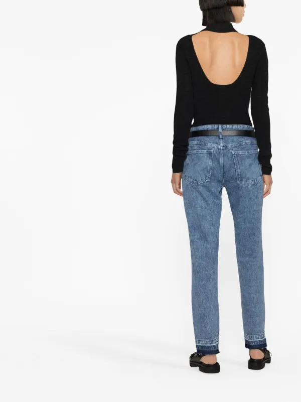 デニム・ジーパン Marant Etoile Sulanoa Jeans MARANT ÉTOILE Sulanoa Jeans | Blue | FARFETCH JO