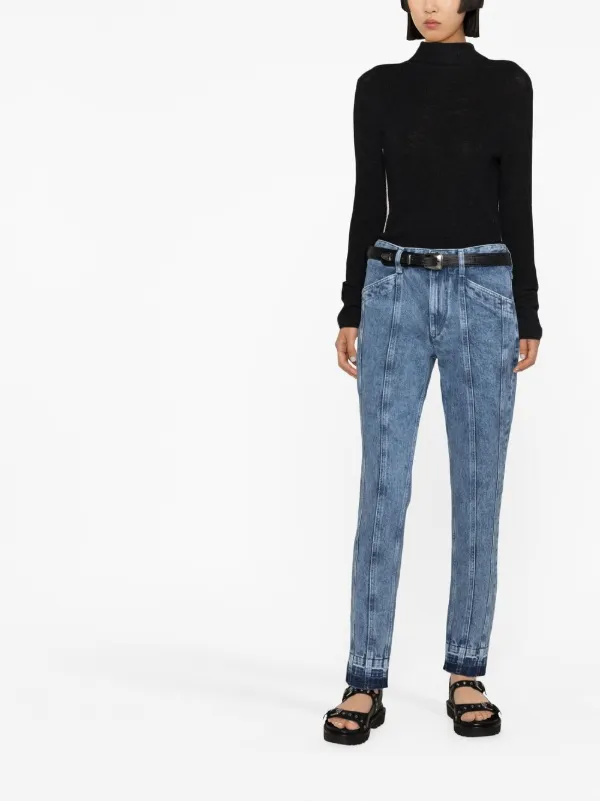 MARANT ÉTOILE Sulanoa Jeans | Blue | FARFETCH JO