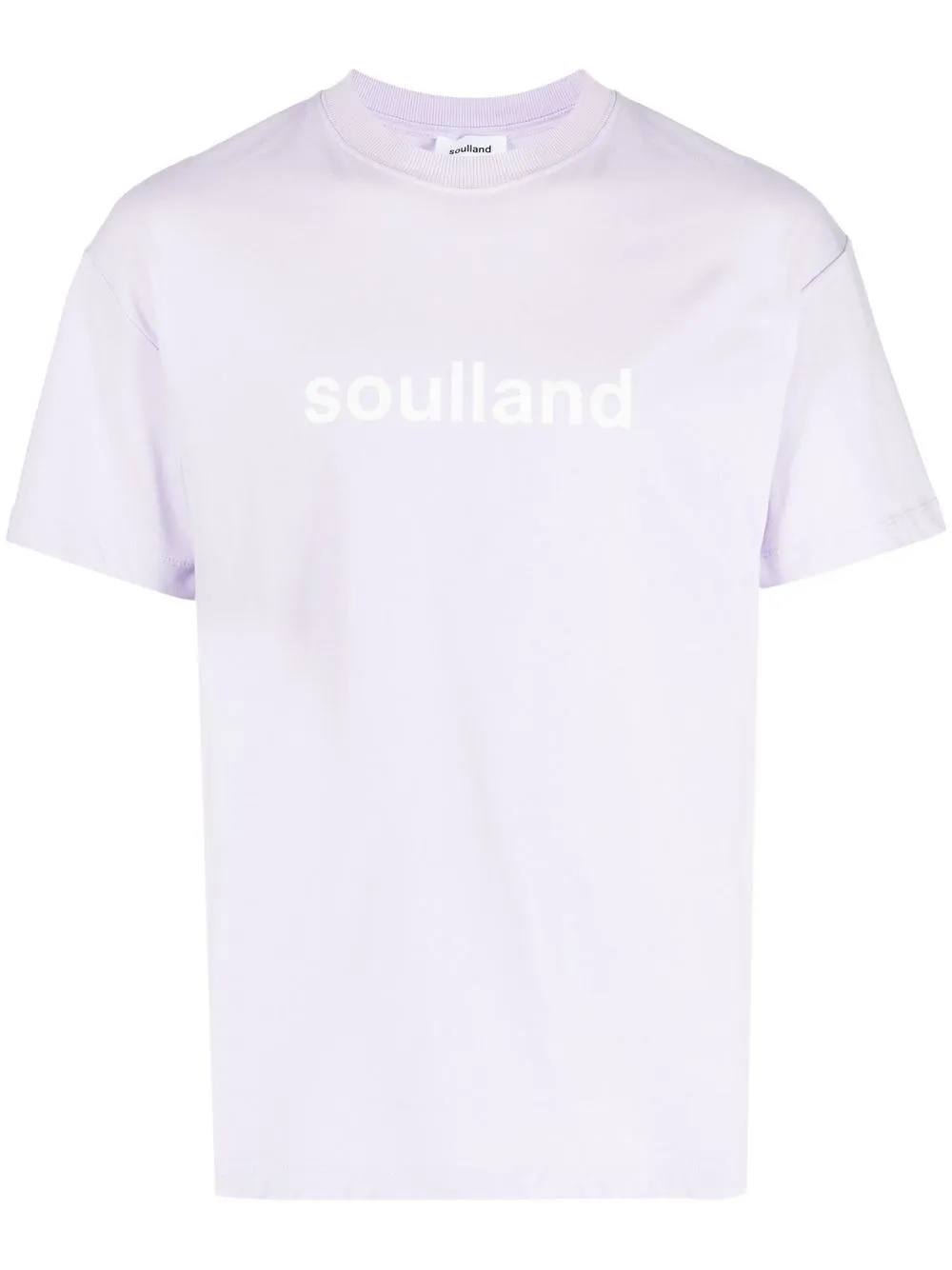 

Soulland Ash short-sleeve T-shirt - Purple