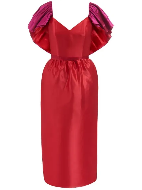 Markarian Roxie ruffle midi-dress