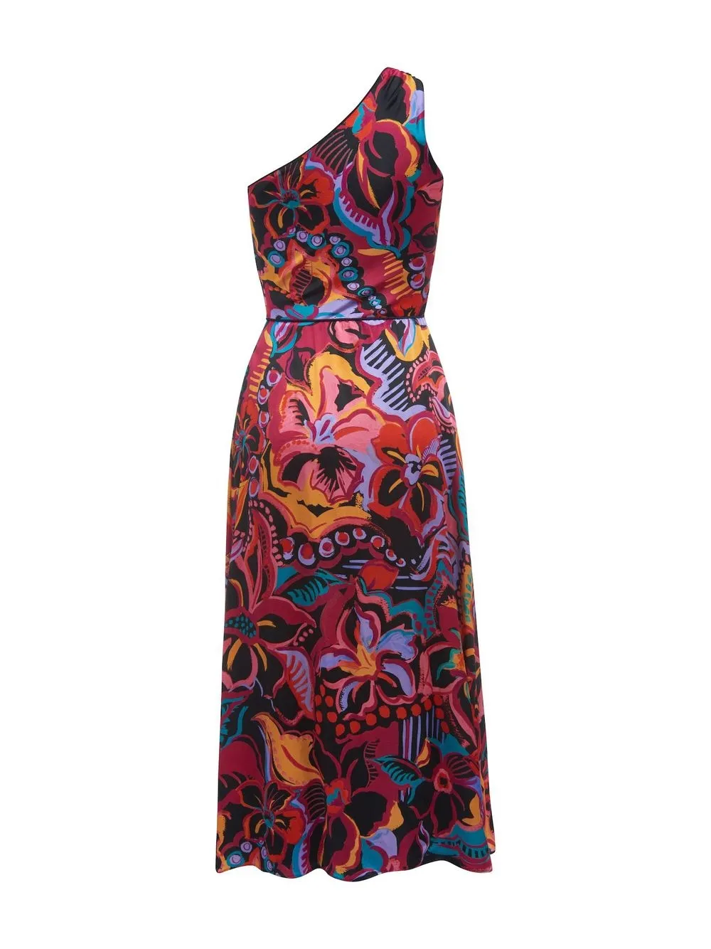 Markarian Asymmetrische midi-jurk - Rood