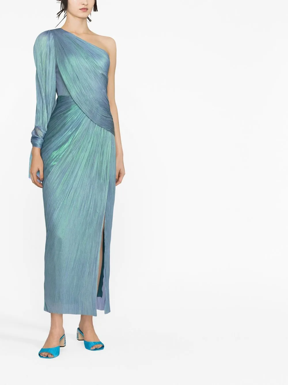 Maria Lucia Hohan Asymmetrische jurk - Blauw