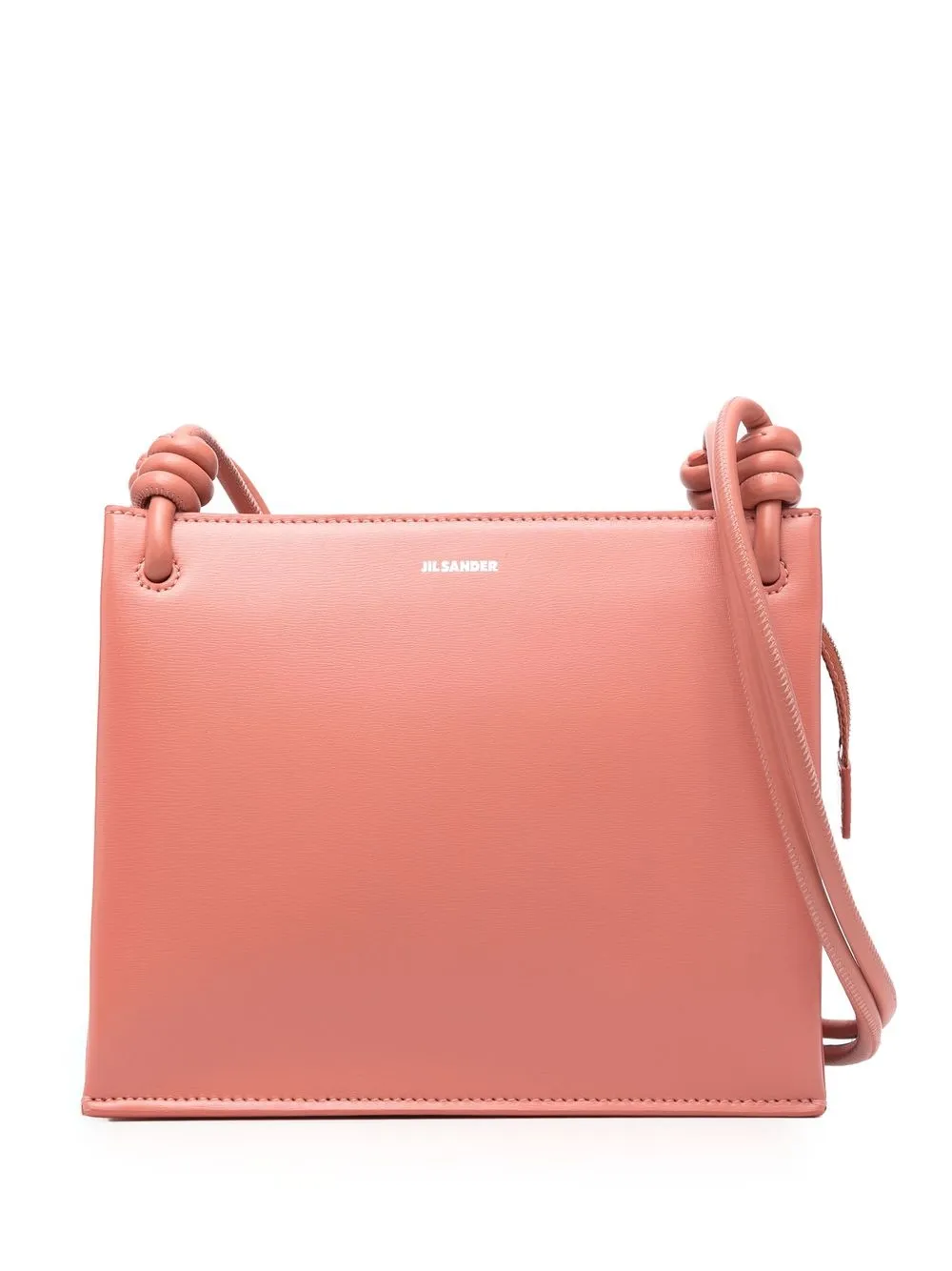 

Jil Sander bolsa de hombro con correa - Rosado