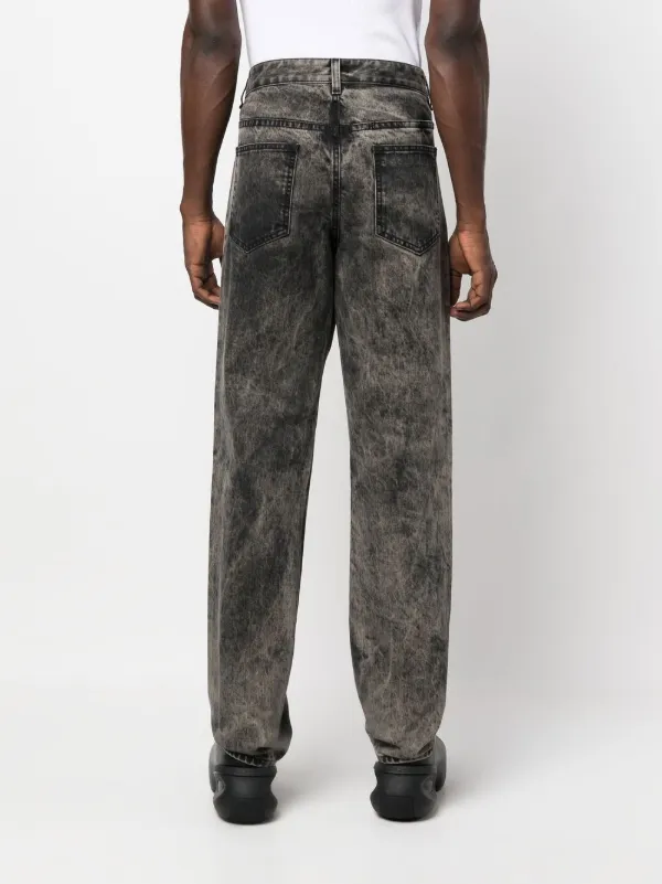 Givenchy Stonewash straight-leg Jeans | Black | FARFETCH