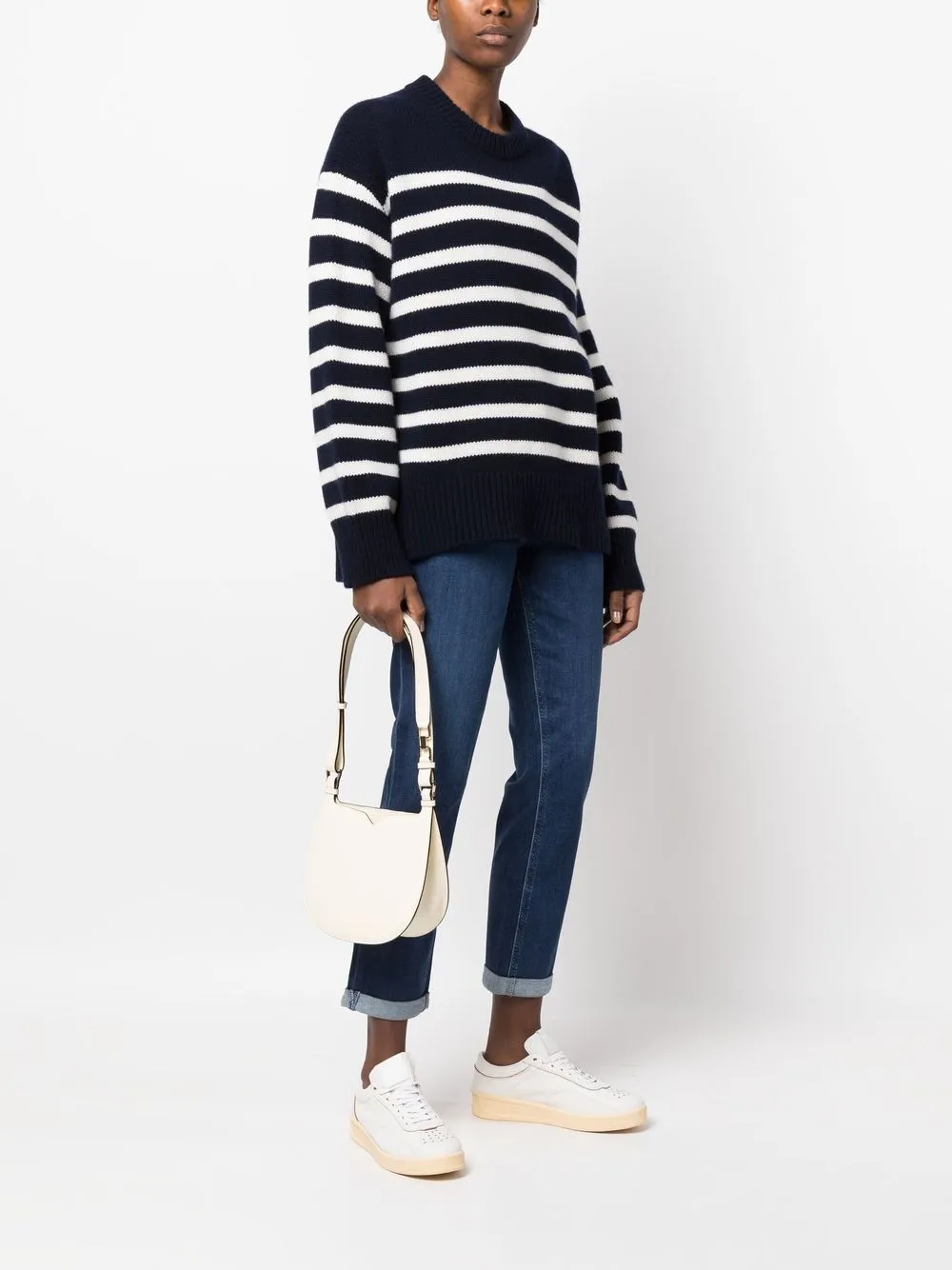 Valextra Leren shopper - Wit